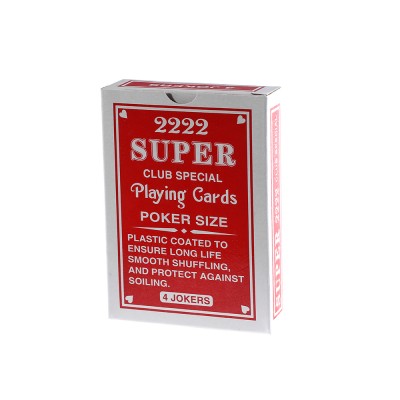 2222 Super Club Special Playing Cards Poker custom playingcards High-grade printed paper playing cards