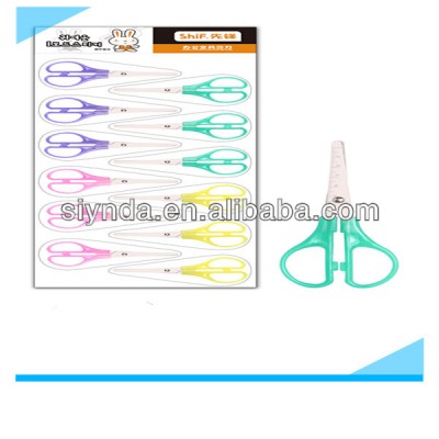 High Quality Plastic Paper Cut Children Craft Scissor