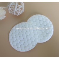 2018 hot sale disposable cotton pad with dot /Round knurling cover with pads