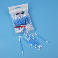 Blue plastic stick high quality holder swabs cotton swab storage